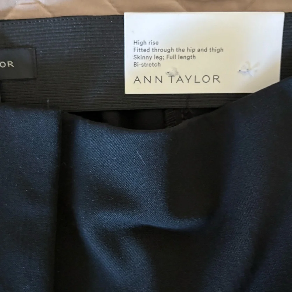 Lot of 2, New! Ann Taylor The Audrey High Rise Stretch Size 10 - Picture 13 of 13